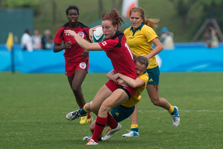 Female Rugby players